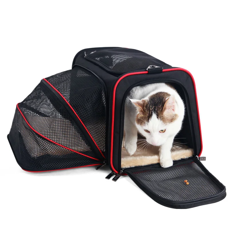 Luxurious-Expandable-Portable-Pet-Dog-Car-Travel-Bag-For-Small-Dogs-Oxford-Breathable-Cat-Carrier-Outdoor5