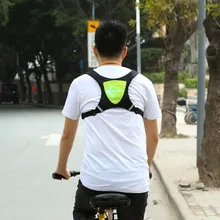 Светодиодный светоотражательный жилет рюкзак с поворотным сигналом беспроводной пульт дистанционного управления для ночного велоспорта FI-19ING