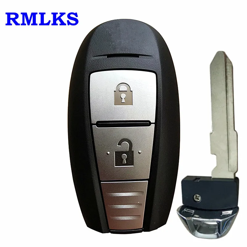 Billig 2 tasten Fernbedienung Auto Schlüssel Smart Card Schlüssel Fob Uncut HU87R Klinge Für Suzuki Swift SX4 Vitara Remote Key Shell abdeckung