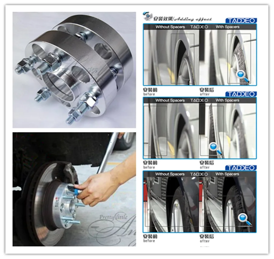 

A pair (2pcs) the universal model, 5 x5 (139.7mm), hole is 95.1 mm, wheel adapters, spacers for kia sorento. 2002-2009