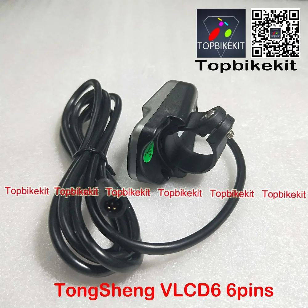 Tongsheng Маленький дисплей VLCD6 6 контактный разъем для TSDZ2 Средний привод двигателя 250