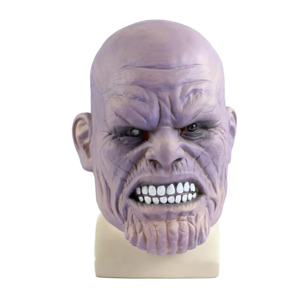 

Thanos Masks Masque Avengers Infinity War Cosplay Movie Latex Mask Prop