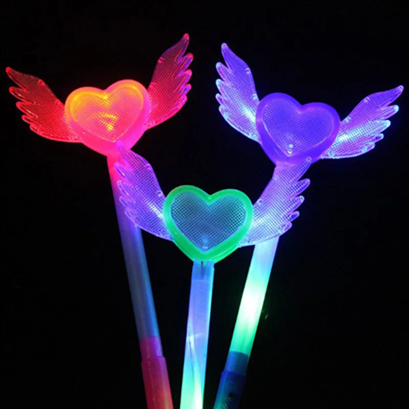 Led Toys Glow Stick LED Party Colorful Flashing Light Up LED Light Stick For Wedding Birthday Party Supplies Glow In The Dark (3)