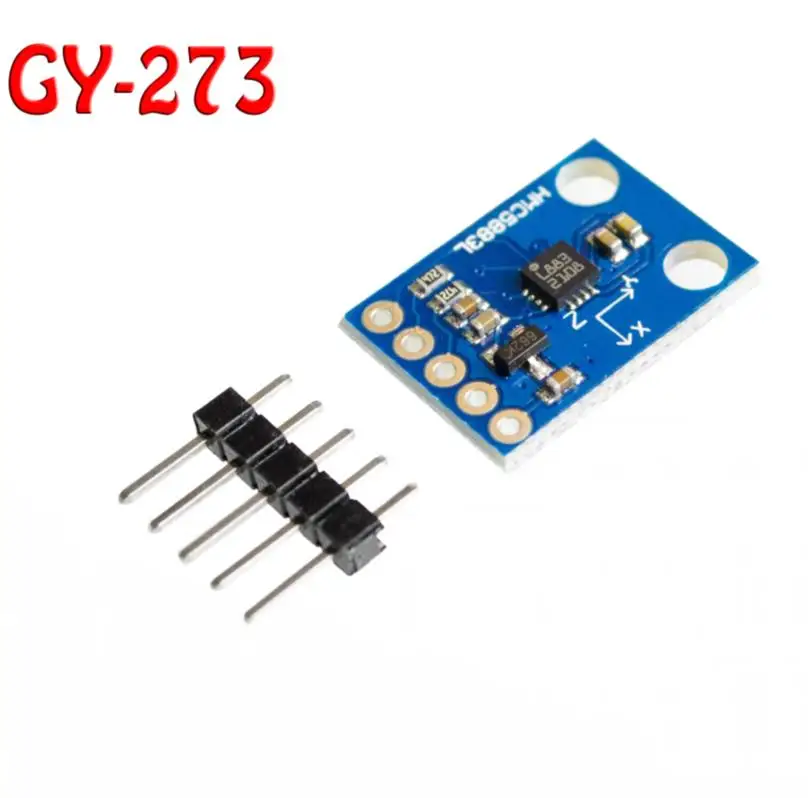 

GY-273 QMC5883 Module Triple Axis Compass Magnetometer Sensor 3V-5V
