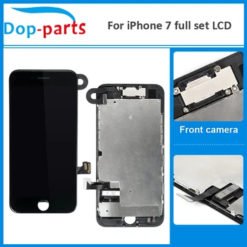 

5PCS High Quality Full Set LCD For iPhone 7 LCD Display Touch Screen +Front camera Digitizer Assembly Replacement