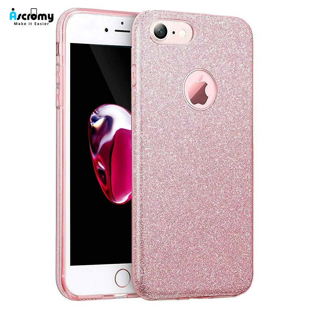 Чехол для iPhone 11 Pro Max 12 Min 12Pro защитный блестящий чехол с блестками 8 Plus 7 XS X MAX XR 6S SE