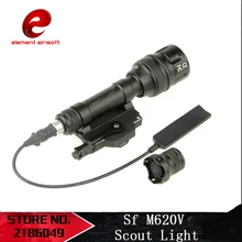 Element Airsoft SF M620V Тактический винтовочный светильник для разведчика полная версия светильник-вспышка с дистанционным хвостом QD Крепление EX345