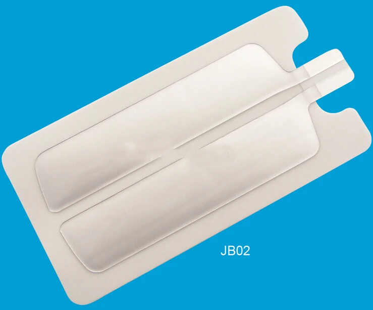 Adult double polar disposable patient plate,negative electrode neutral