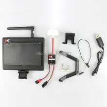 XK обнаружить X380 X380-A X380-B X380-C запасные части для радиоуправляемого квадрокоптера Запчасти FPV 5,8G с таблицей, чтобы иметь возможность принимать и дисплей