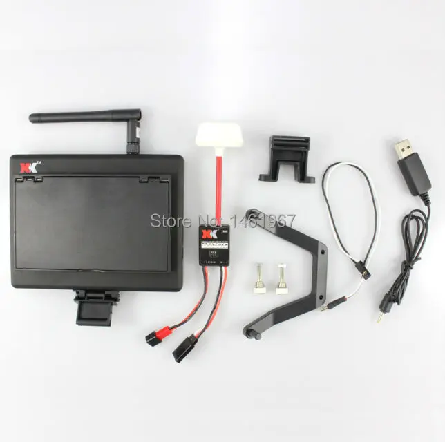 

XK DETECT X380 X380-A X380-B X380-C RC Quadcopter Spare Parts FPV 5.8G chart to receive and display