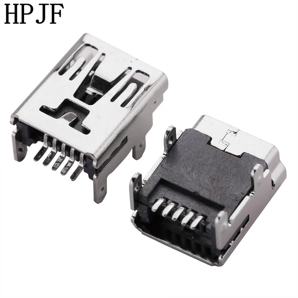 5 pin mini usb hembra SMT female SMD socket Connector