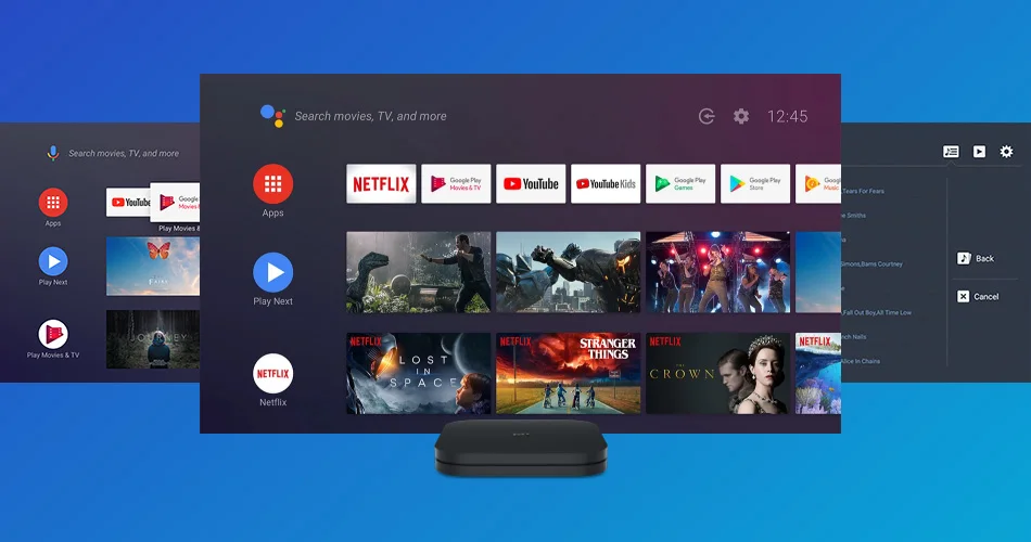 Глобальная версия оригинальная Xiaomi mi коробка S Smart tv Box 4 Android 8,1 4K четырехъядерный процессор 2 ГБ 8 ГБ HD mi 2,4G 5,8G WiFi Bluetooth 4,2 ТВ приставка