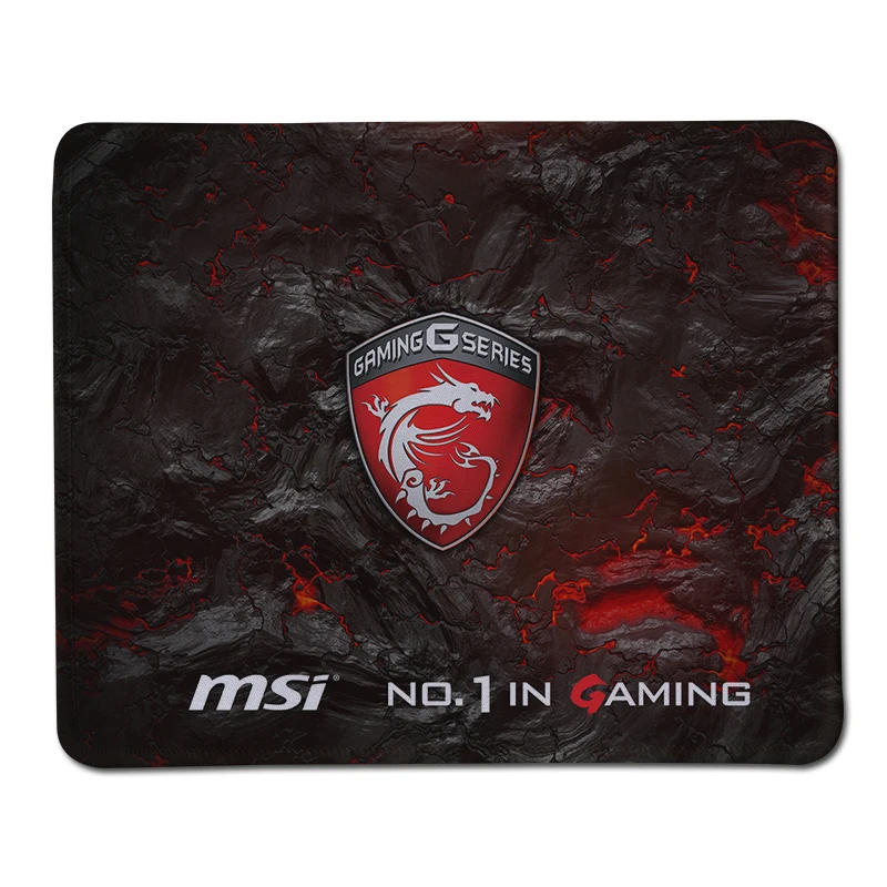 Anti slip Stitched Edge Durable MSI Logo Gaming Mouse Pads Computer Game Rubber Mousemat For Gamer
