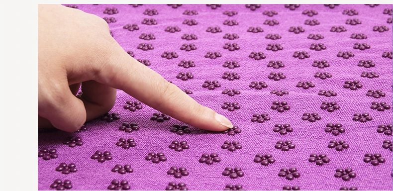 Description Picture 5 of item183x61cm Soft Travel Sport Fitness Exercise Yoga Pilates Mat Cover Towel Blanket Non-slip Sports Towel Yoga Blankets Pilates