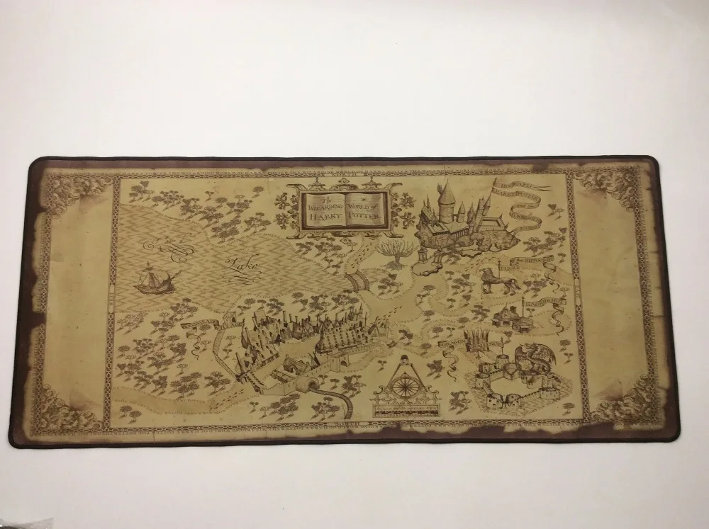  Congsipad Large Size 90*40cm grande World Map mouse pads Speed Computer Gaming Mouse Pad Locking Ed