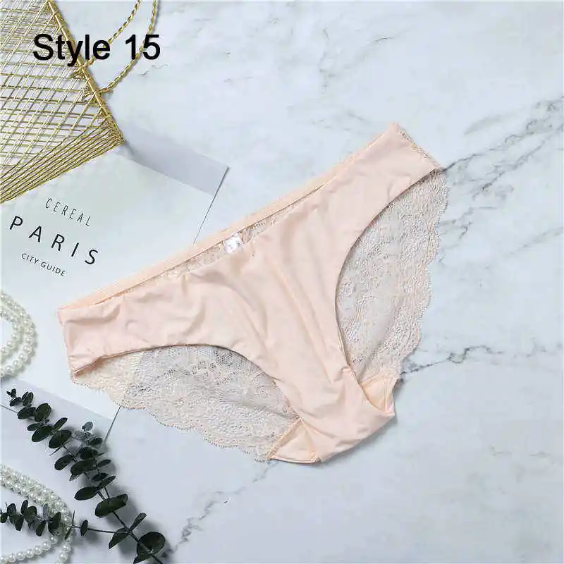 high waist panties Women Sexy Lace Pantie Cotton Seamless Breathable Leopard Sexy Lingerie Ice Silk Fashion Underwear cute panties