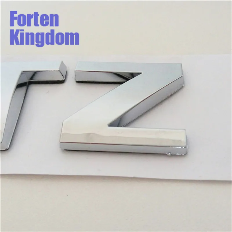 Forten Kingdom 2 шт. автомобиля слово LTZ эмблема ABS хром 3D наклейки с буквами автомобильный значок