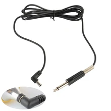 1 шт. ТАТУ правый угловой RCA силиконовый шнур 6 футов Мягкий силикон шнур для тату машины питания