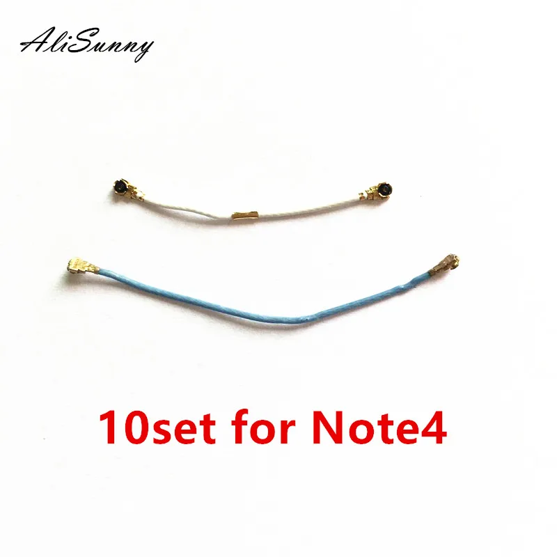 AliSunny 10 Набор Wifi сигнальная Антенна гибкий кабель для Samsung Galaxy Note 4 Note4 N910F сетевой