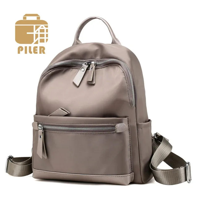 Piler Casual Backpack Woman Oxford Back Pack Las Bags Piler Casual Backpack Woman Oxford Back Pack Las Bags Fashionable Backpacks Women Waterproof Solid Cute