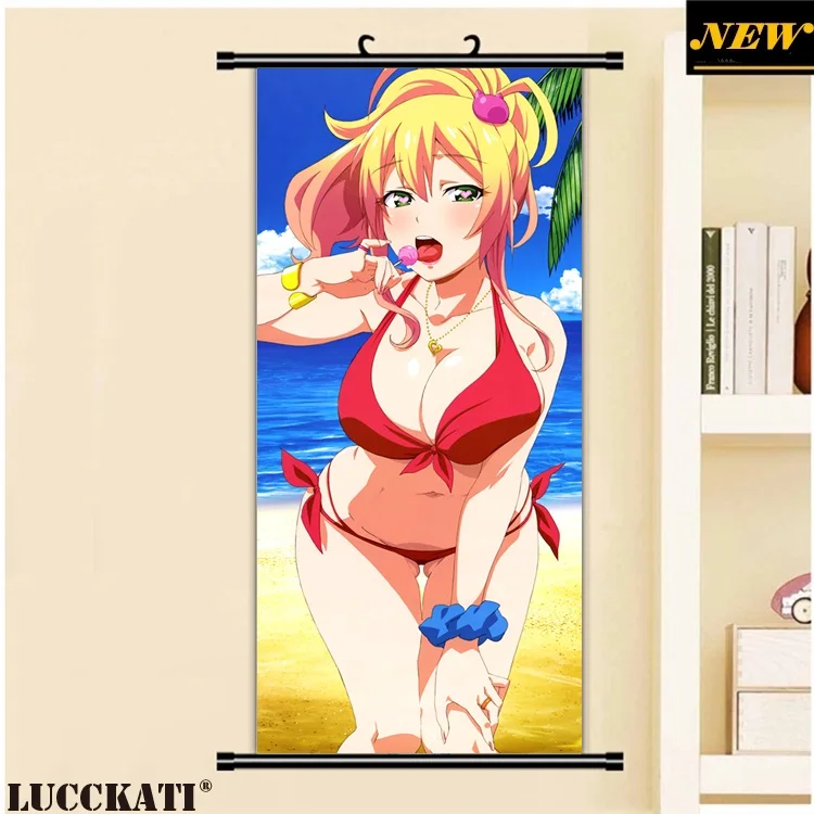 

Hajimete no Gal My First Girlfriend Is A Gal loli cameltoe Cartoon Anime wall scroll picture mural poster cloth canvas painting
