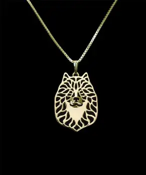 

DANGGAO fashion Unique Handmade Eurasier Pendant Necklace women girls choker chain necklace Dog Jewelry Pet Lovers Gift Idea