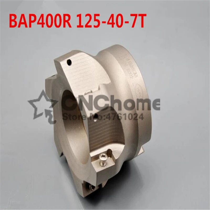 

BAP400R 125-40-7T 90 Degree Right Angle Shoulder Face Mill Head,CNC Milling Cutter, For APMT1604