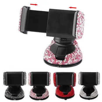 

Universal Car Phone Holder Air Vent Base Crystal Mount Dashboard Windshield for iPhone Samsung Huawei Blackberry