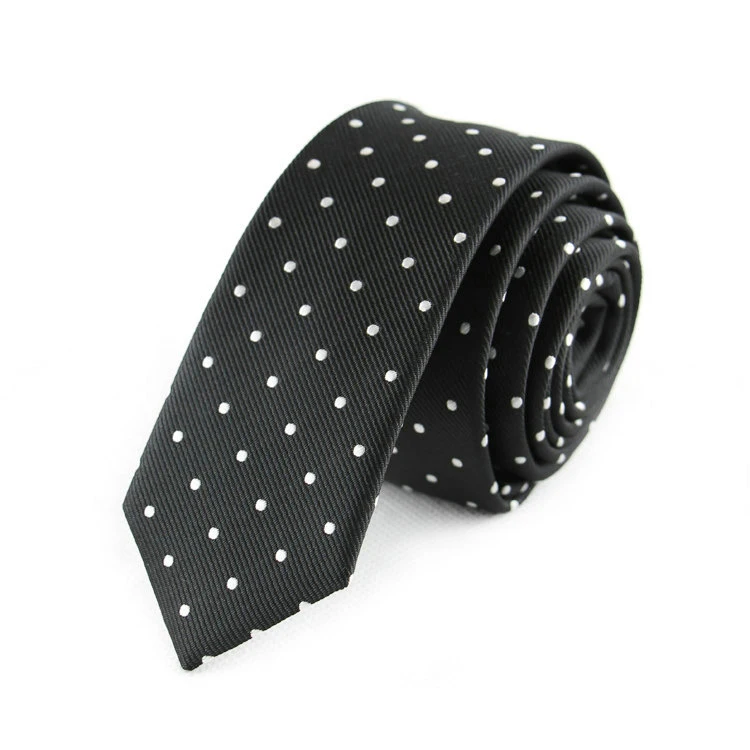 Заводской эксклюзивный 5" Длинные мужские Узкие галстуки черный полиэстер шелк плед полосы точки жаккарда узкий 5 см галстук шеи галстук Вечерние