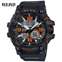 READ Sport Watch Men Clock Male LED Digital Quartz Wrist Watches Men’s Top Brand Luxury Digital-watch Relogio Masculino 90001
