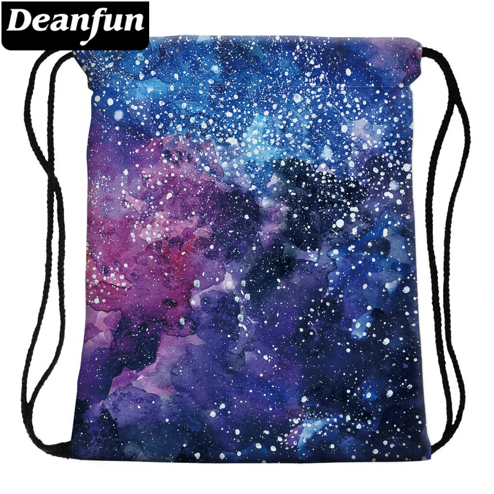 

Deanfun Drawstring Bag Space Pattern Fashion for Men Travelling 60118