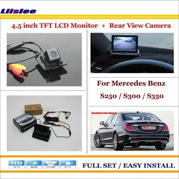 

Liislee For Mercedes Benz S250 / S300 / S350 4.3" TFT LCD Monitor + Car Rearview Back Up Camera = 2 in 1 Car Parking System