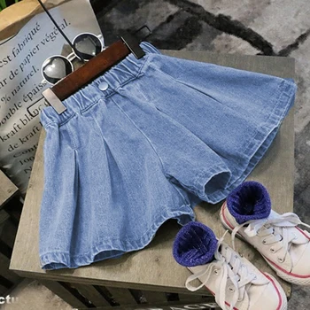 

Summer Baby Girl Shorts Summer Fashion Loose Pure Jeans Shorts Girls Baby Leisure Comfortable Kids Short Skirts Girl Clothes