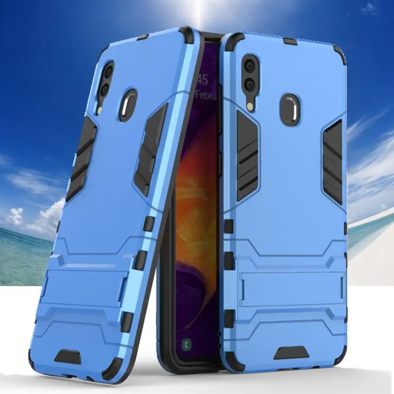 

Keajor Case For Samsung A50 Case Shockproof TPU+PC Hard Plastic with Stand Dual Hybrid Back Cover Case For Samsung A30 A50