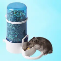 Автоматическая мелких домашних животных подачи высокое качество Пластик Кормление чаша для хомячки белки ежики птица Автоматическая ПЭТ