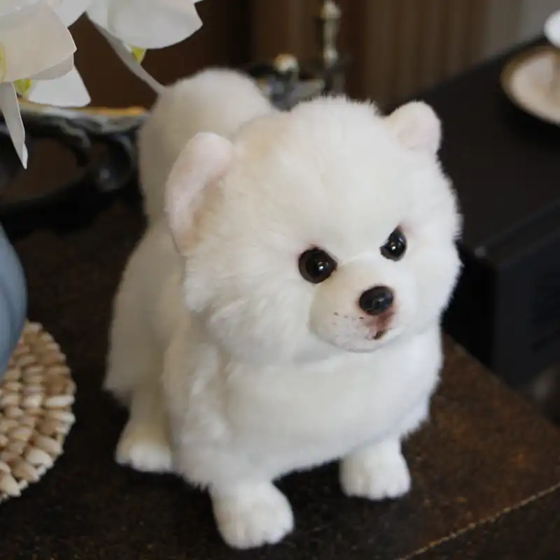 white puppy stuffed animals