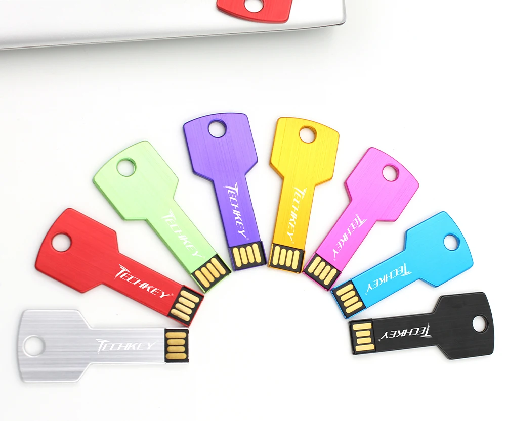 USB флеш-накопитель в форме ключа USB флеш-накопитель брелок Флешка 4 ГБ 8 ГБ 16 ГБ 32 ГБ 64 ГБ USB 2,0 карта памяти Micro Usb флэш-диск