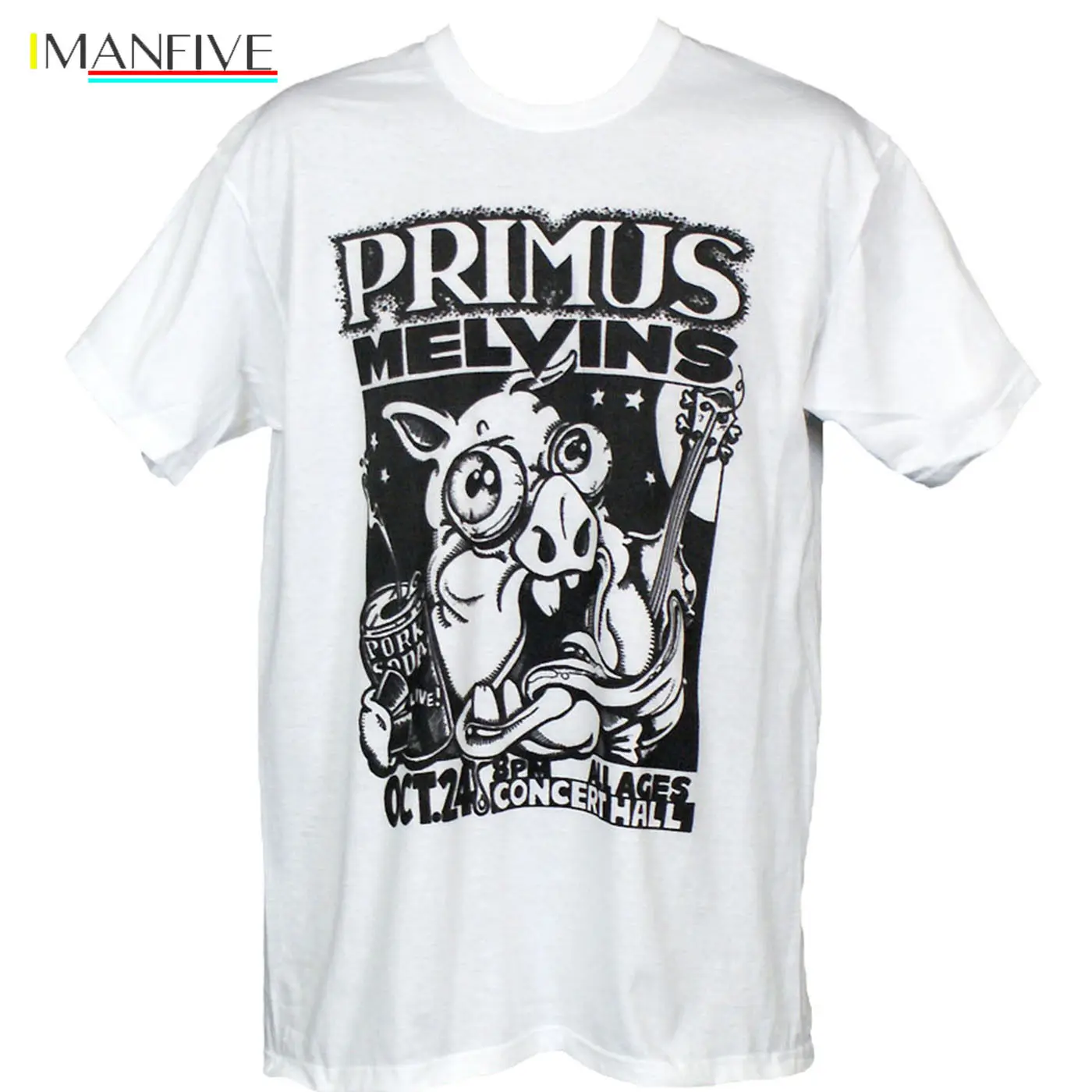 

PRIMUS T SHIRT Melvins Tool Metal Punk Rock Band Graphic Printed Tee Men O-Neck Print Cotton Casual Short t shirts