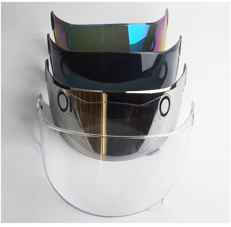 LS2 FF358 FF392 защита для лица мотоциклетный шлем солнцезащитный козырек многоцветный внешний объектив серебристый Радужный Ветрозащитный УФ-защита glasse