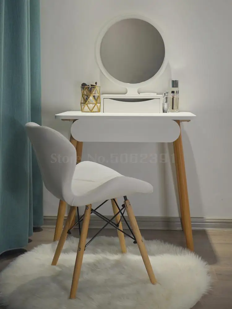 Table De Toilette Nordique Moderne Simple Rouge Petite Armoire De Dressing Pour Chambre A Coucher Economique Aliexpress