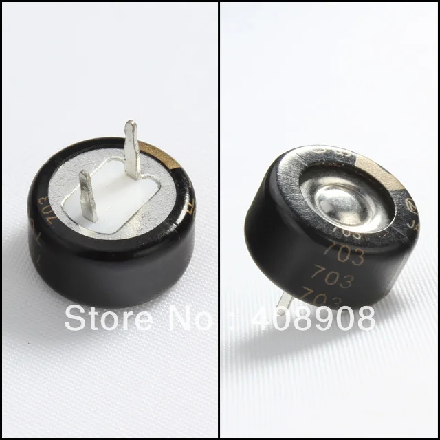 

Wholesale - 5 PCS Farad 5.5V 1F Super Gold Capacitor Double Layer