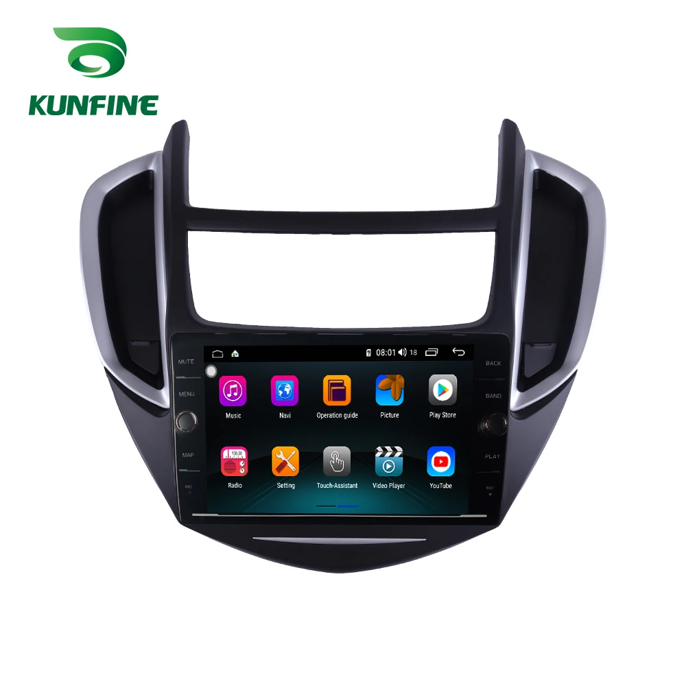 Best Octa Core 4GB RAM 64GB ROM Android 8.1 Car DVD GPS Player Deckless Car Stereo For Chevrolet TRAX 2014-2016 Radio Headunit 1