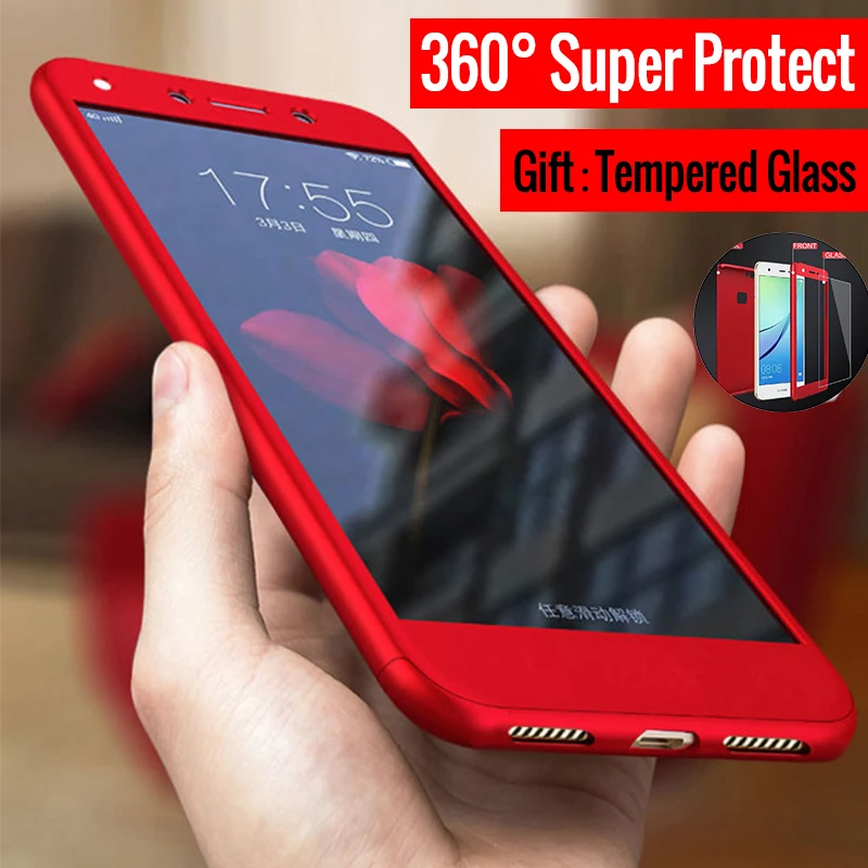 

Luxury 360 degree protection For cover huawei p8 lite case 2017 for cover huawei p9 lite case fitted for cover huawei p10 cases