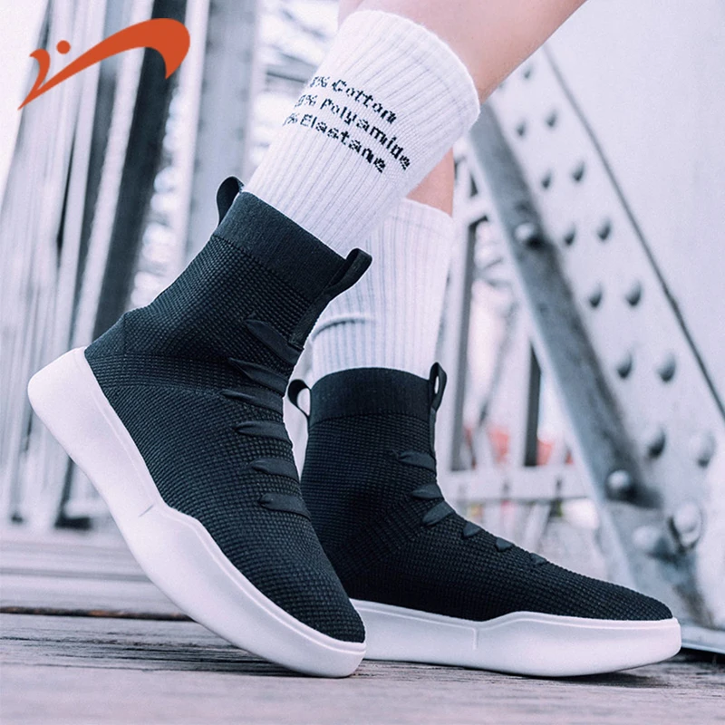 

GRN Women's Skateboarding Shoes New All Seasons One-legged Fashion High-top Socks Shoes Women's Sports Casual Shoes Sneakers