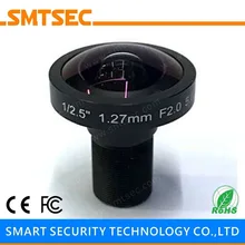 1/2. " 5.0mp HD fisheyes 1.27 мм широкий angle185 градусов объектив M12* 0.5 горе, F2.0, безопасности объектив камеры видеонаблюдения(SL-RY127F20