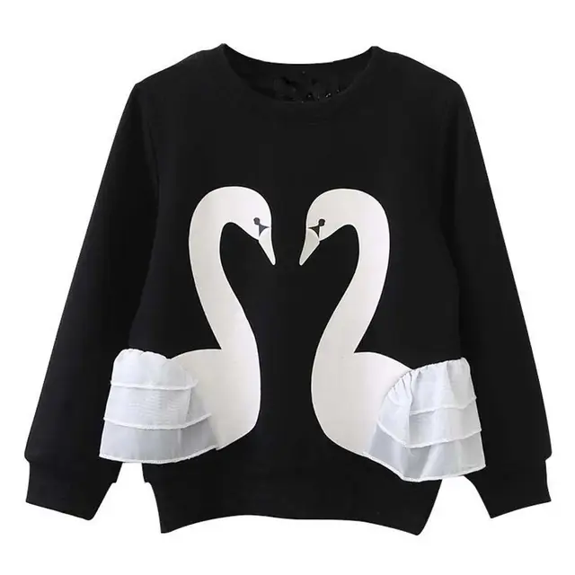Baby Girls Sweatshirts Spring Autumn Cotton Toddler Children Sweatshirt 2 3 4 5 6 7 Years Kids Long Sleeve Shirts Tops Clothing