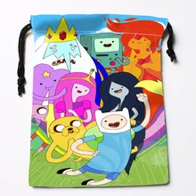 Fl-Q140 новое приключение время и 1 пользовательские печатные получить мешок сжатия Тип мешки drawstring размер 18X22 см 711-# Fl140