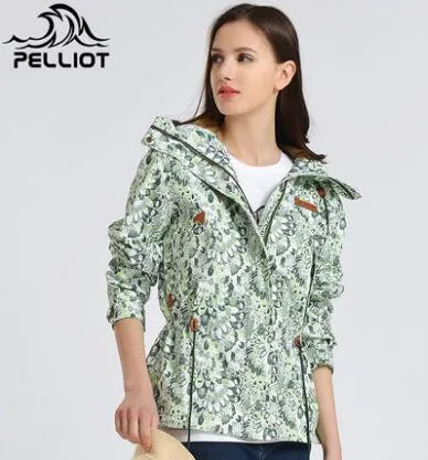 

PELLIOT Outdoor Jacket, Women's Coat, Windproof, Breathable, Waterproof, Warm, Leisure, Mountaineering Clothes