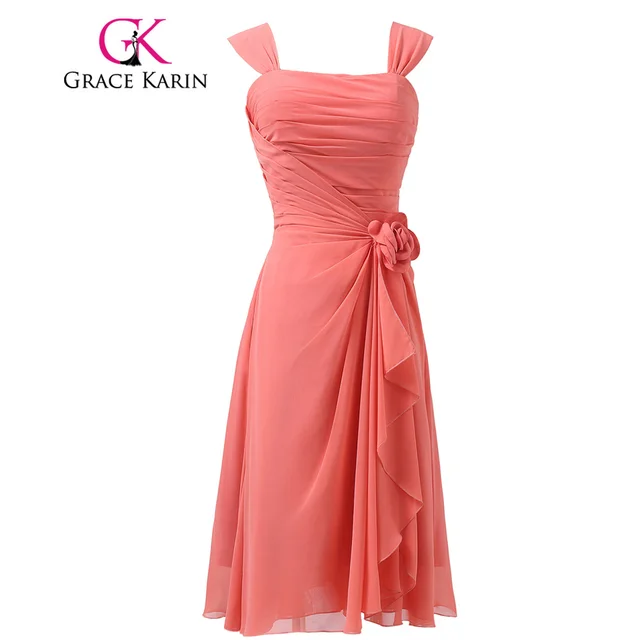 Watermelon Knee Length Dress