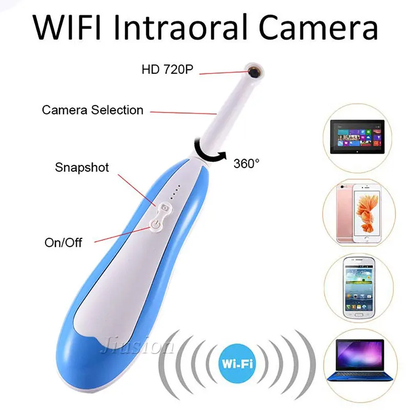 Wi-Fi Стоматологическая внутриротовая камера эндоскопа USB проверка кабеля микрокамера с светодиодный свет в режиме реального времени на тонкоплёночных транзисторах полости рта ИНСТРУМЕНТ для зубов